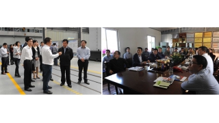 麗水市委副書記、市長黃志平調(diào)研企業(yè)