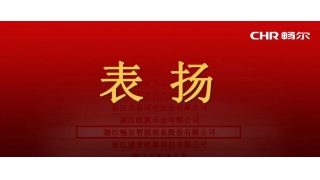 市委、市政府發(fā)文表?yè)P(yáng)，暢爾榜上有名！