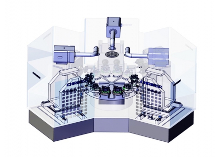 六工位數(shù)控銑削機床HK720系列