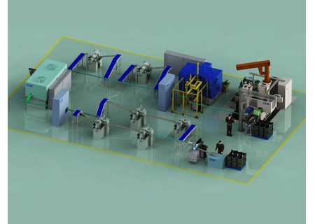 彈簧鋼板銷加工自動線