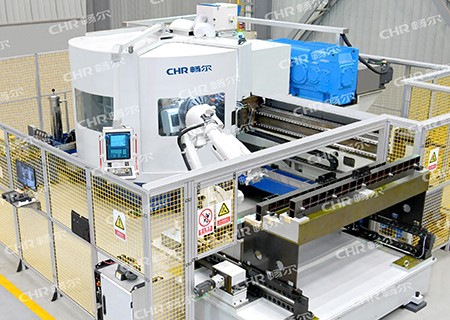 四軸數控臥式側拉床