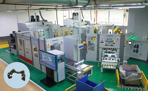 汽車制動(dòng)器支架自動(dòng)化生產(chǎn)線